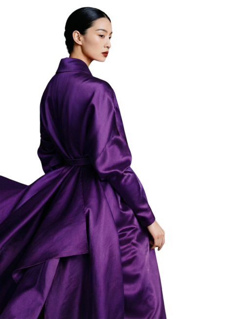 把人物身上红色衣服颜色换成紫色预览效果