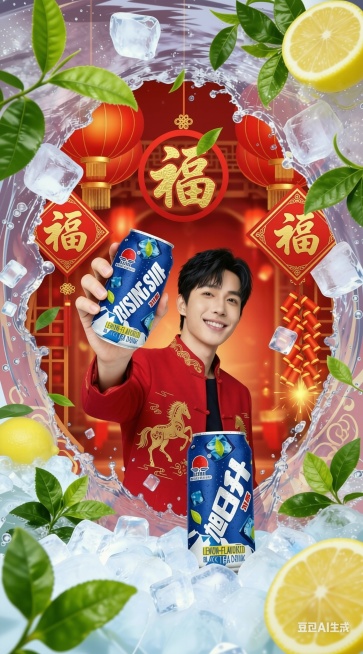 做左右两边的菱形马字改成福字预览效果
