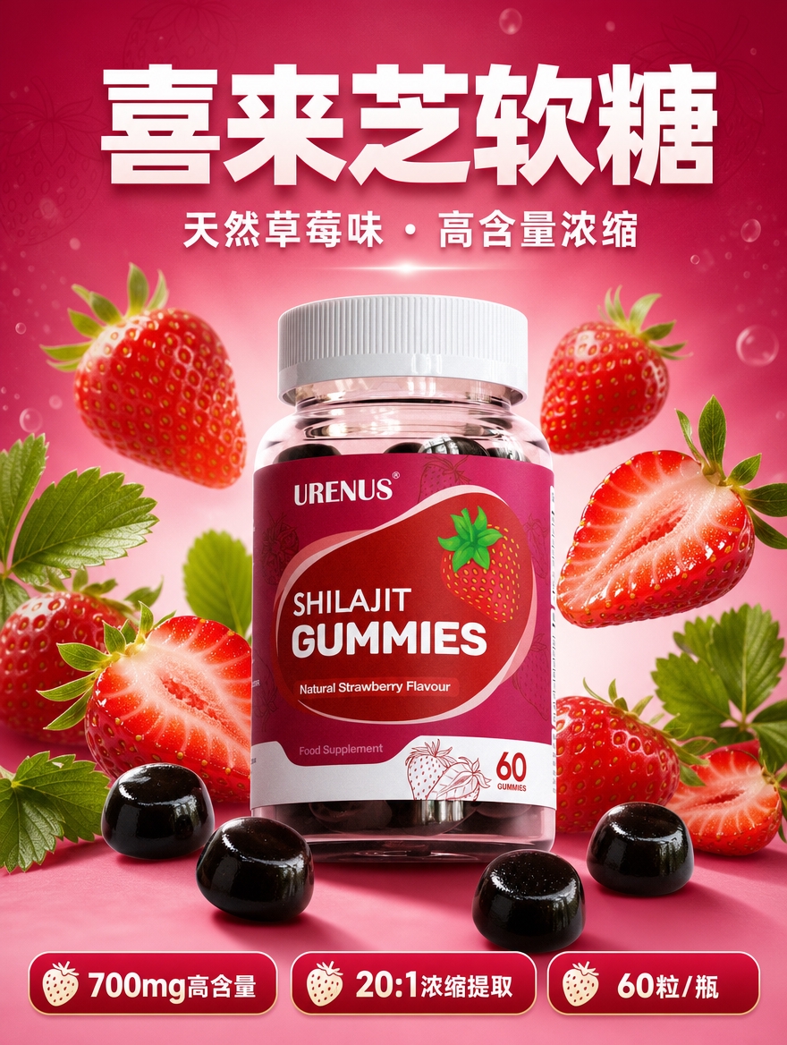 [商品] 使用【图1】URENUS喜来芝软糖产品瓶；保留瓶身结… - 图片创意预览