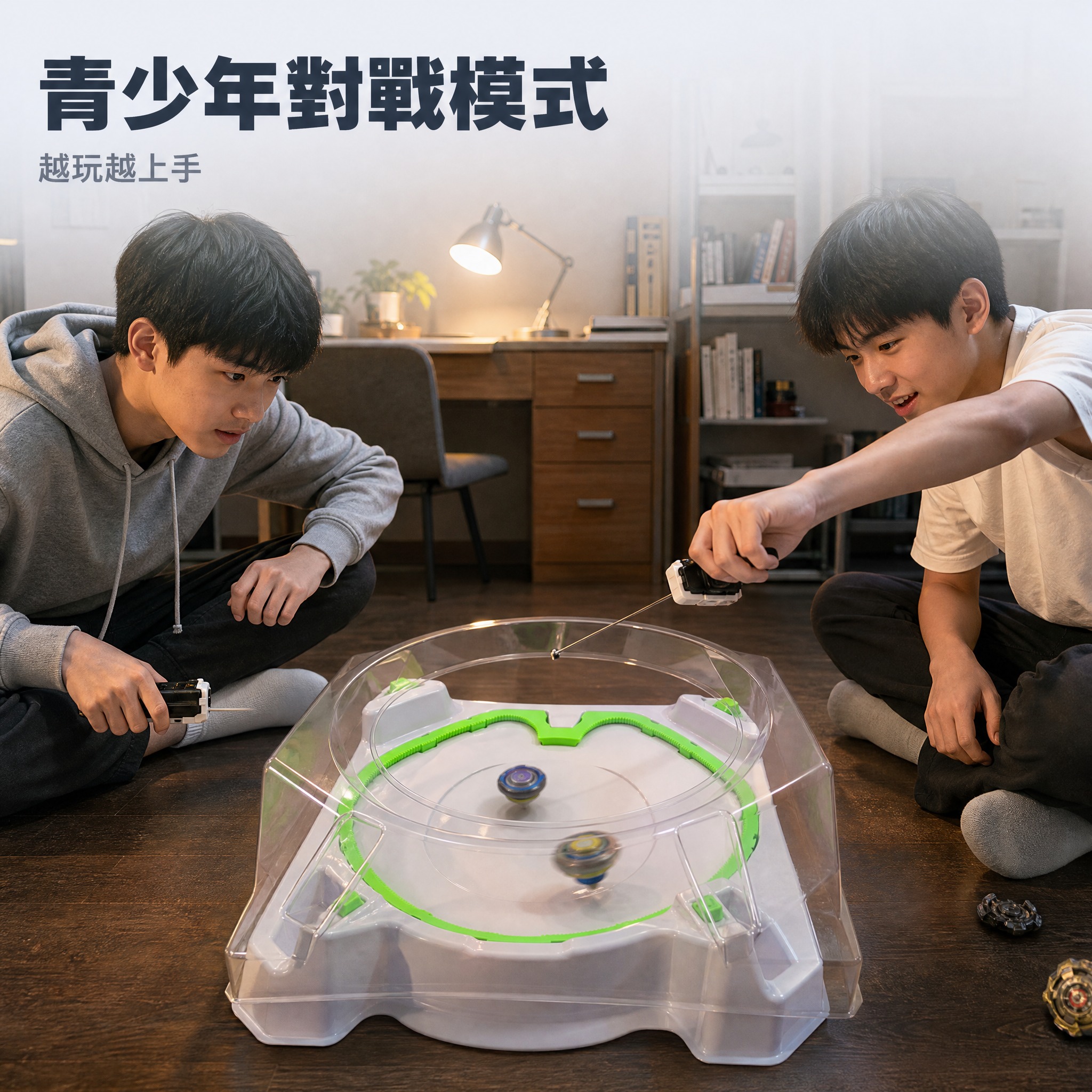 [主圖-10] 使用人群｜亞洲青少年對戰。唯一任務是展示兩名亞… - 图片创意预览