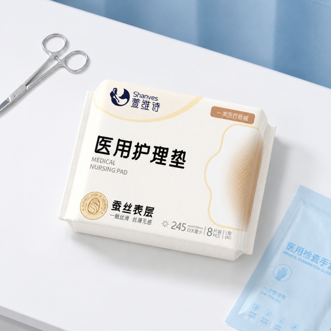 「图片1」多几张蓝白医疗氛围的场景图，产品也多点不同的角度，生成3张不一样的预览效果