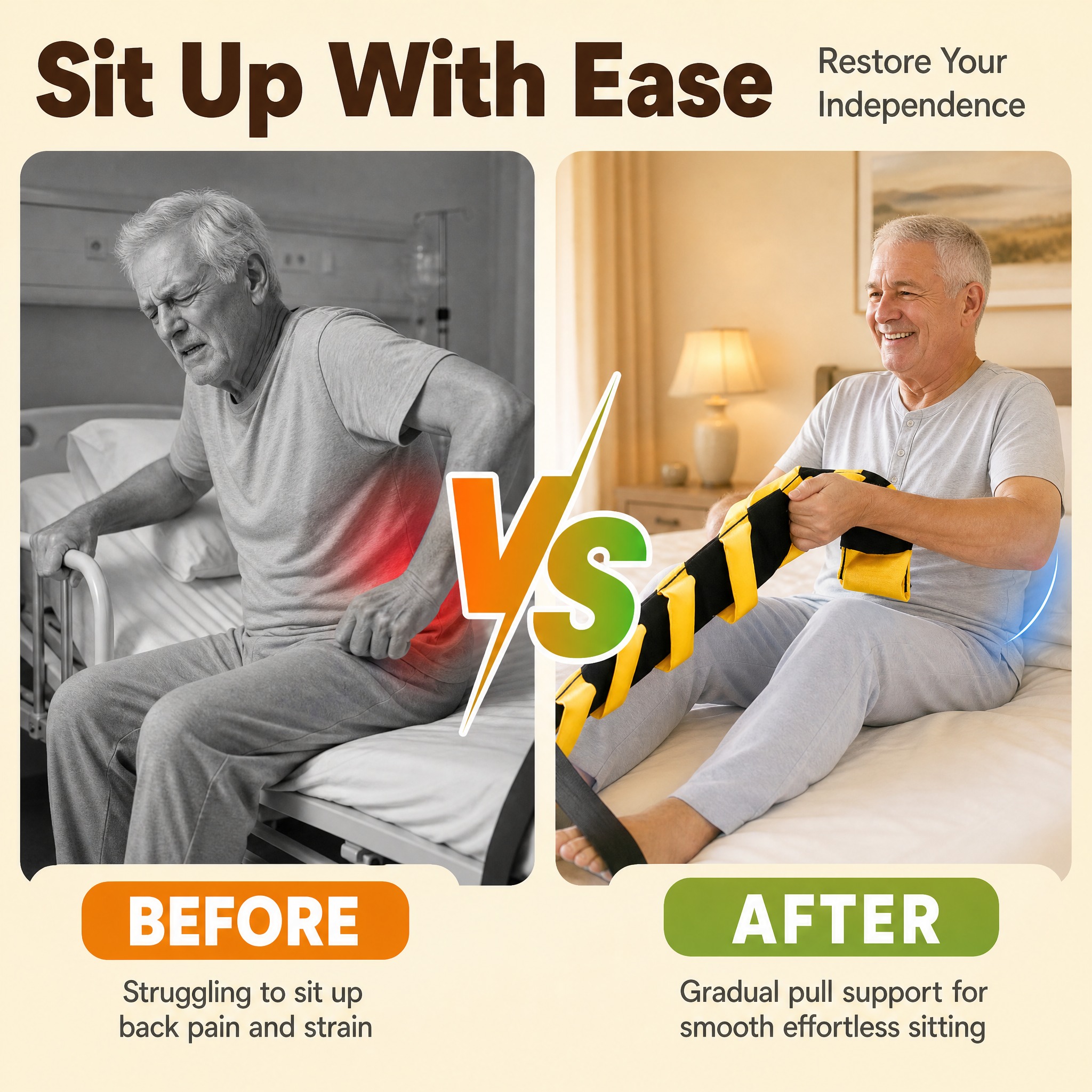 [主图-2] Bed Ladder Sit Up Assist… - 图片创意预览