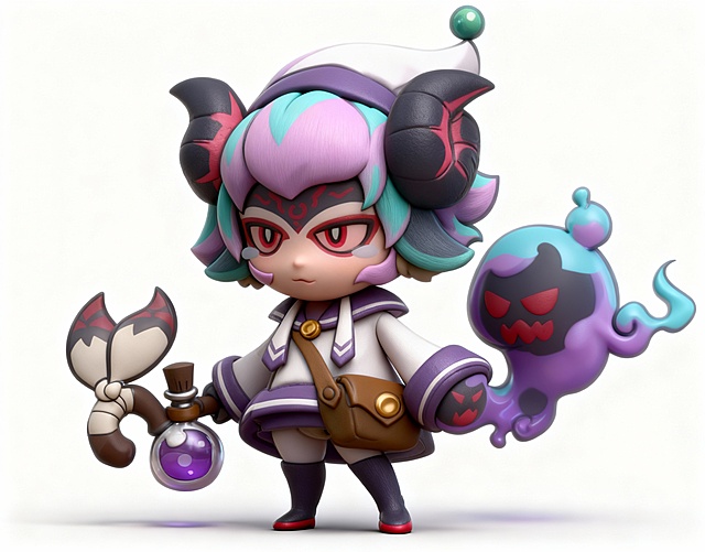 Q版3D卡通风格输出