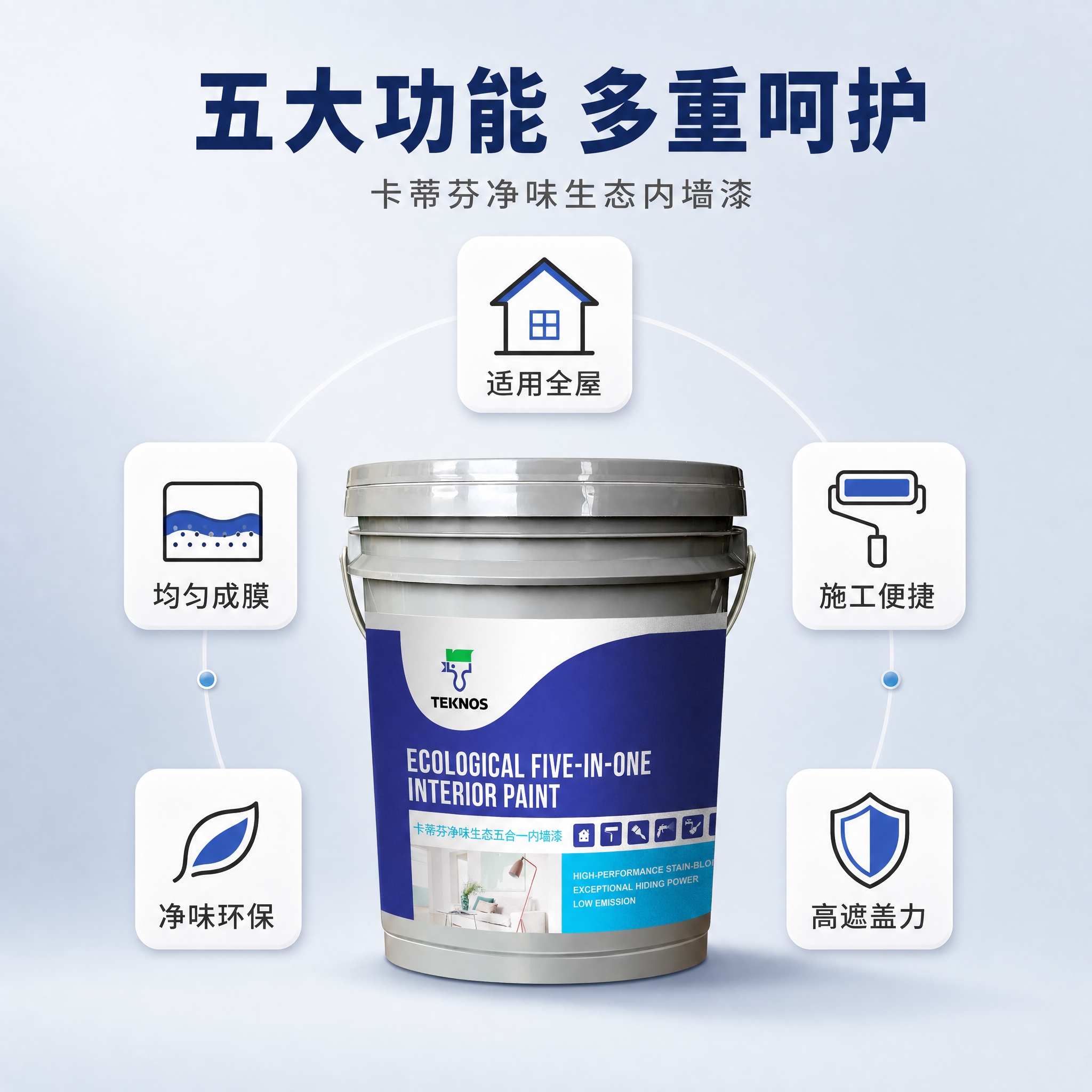[主图-2] 核心亮点功能环绕图，核心任务是集中展示卡蒂芬净味… - 图片创意预览