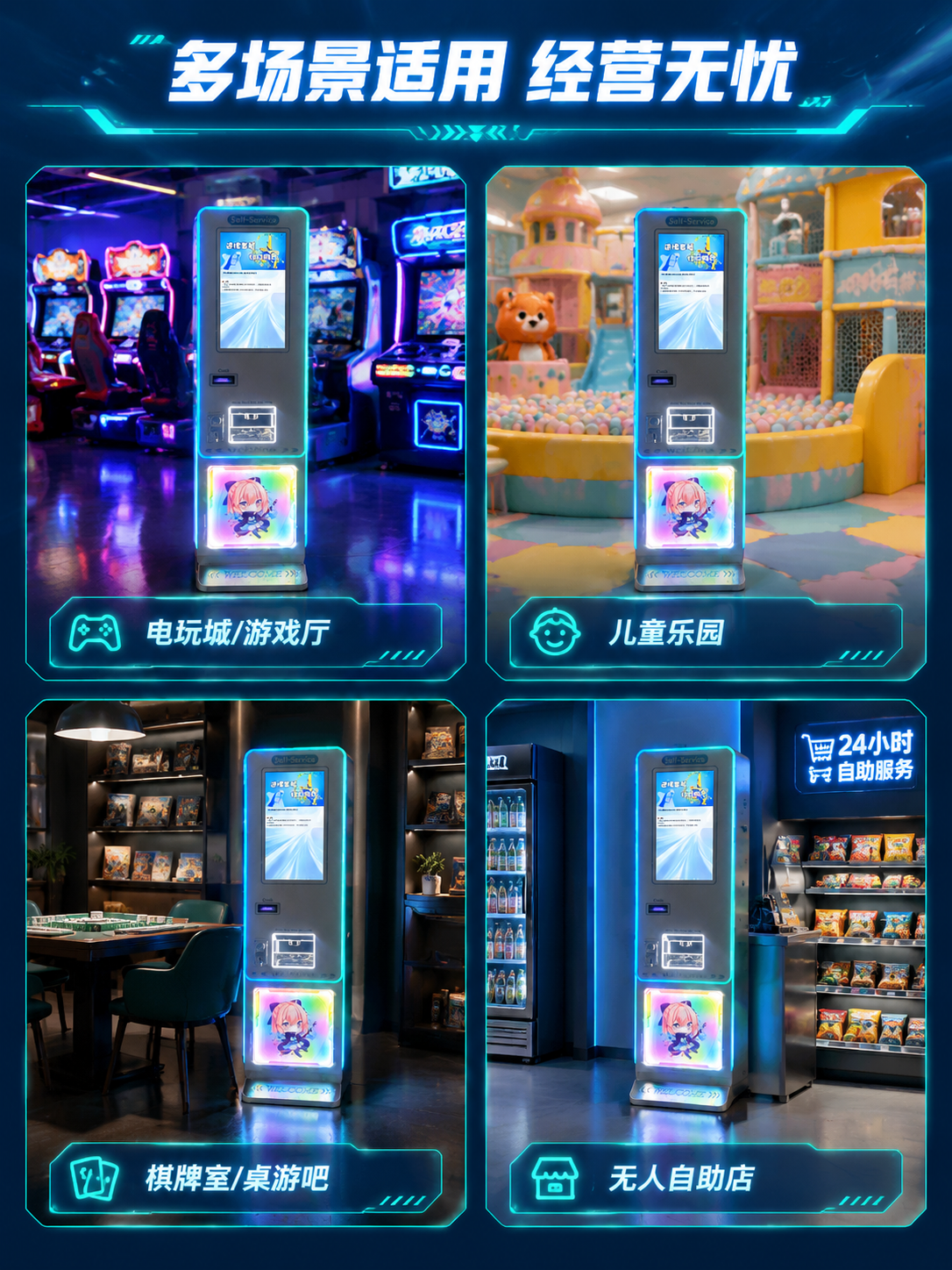 [商品] 使用【图1】自助售币机正面图；保留整机结构和外观；商… - 图片创意预览