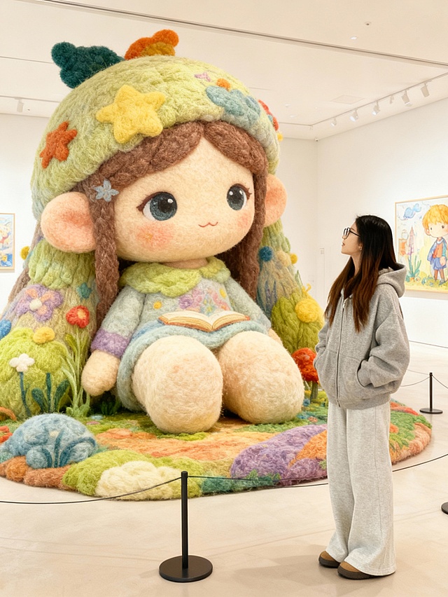 梦幻毛毡艺术
