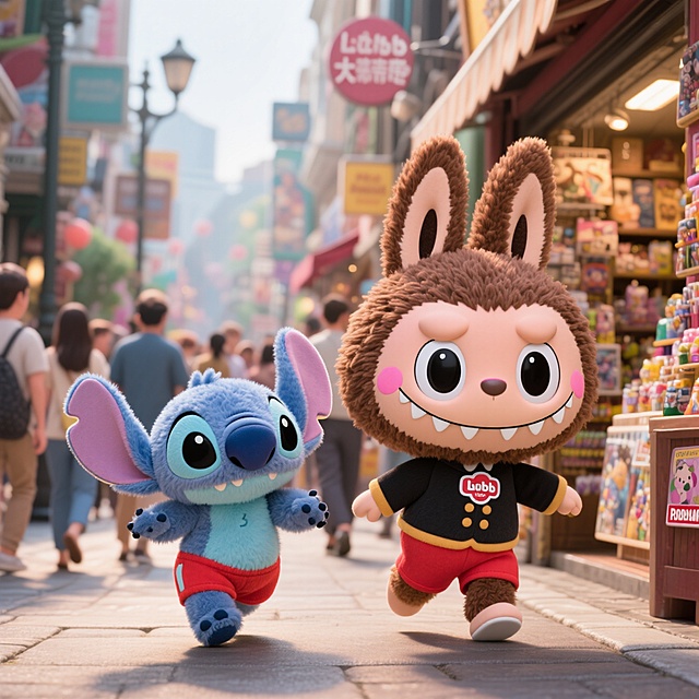 labubu和史迪仔