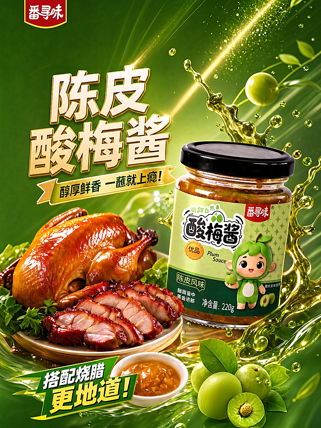两个新鲜青梅