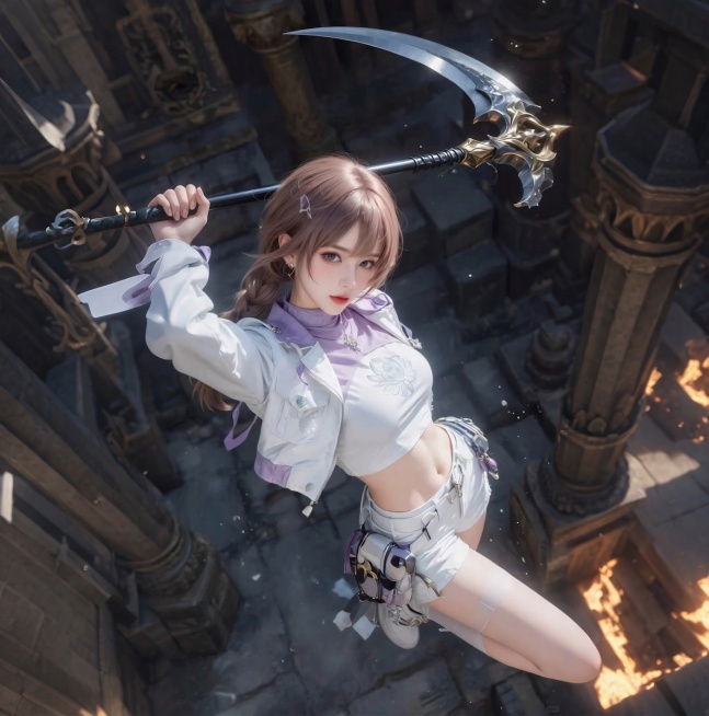 把手指精细化一下，其他地方不动预览效果