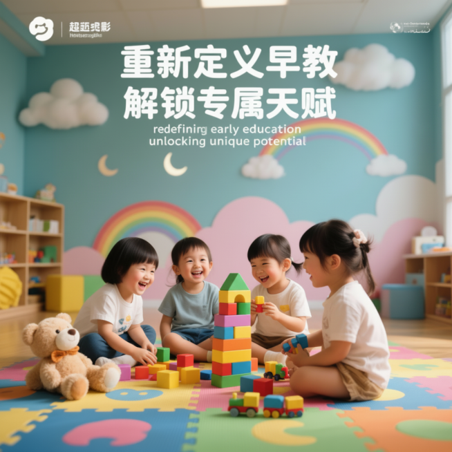 背景那个孩子不要，右侧这个孩子做得位置不协调，手里要加些积木，火车等玩具预览效果