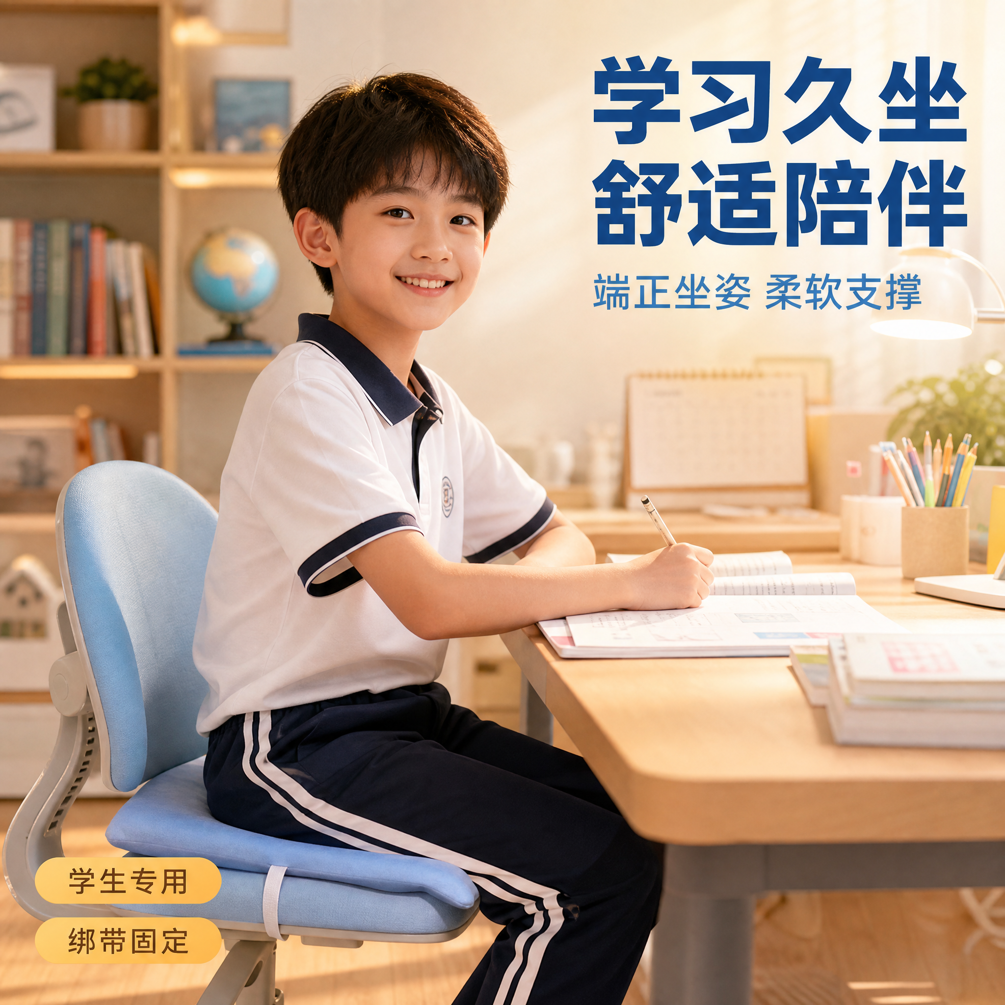 [主图-8] 主题：学生学习场景使用展示 书房学习场景，突出学… - 图片创意预览