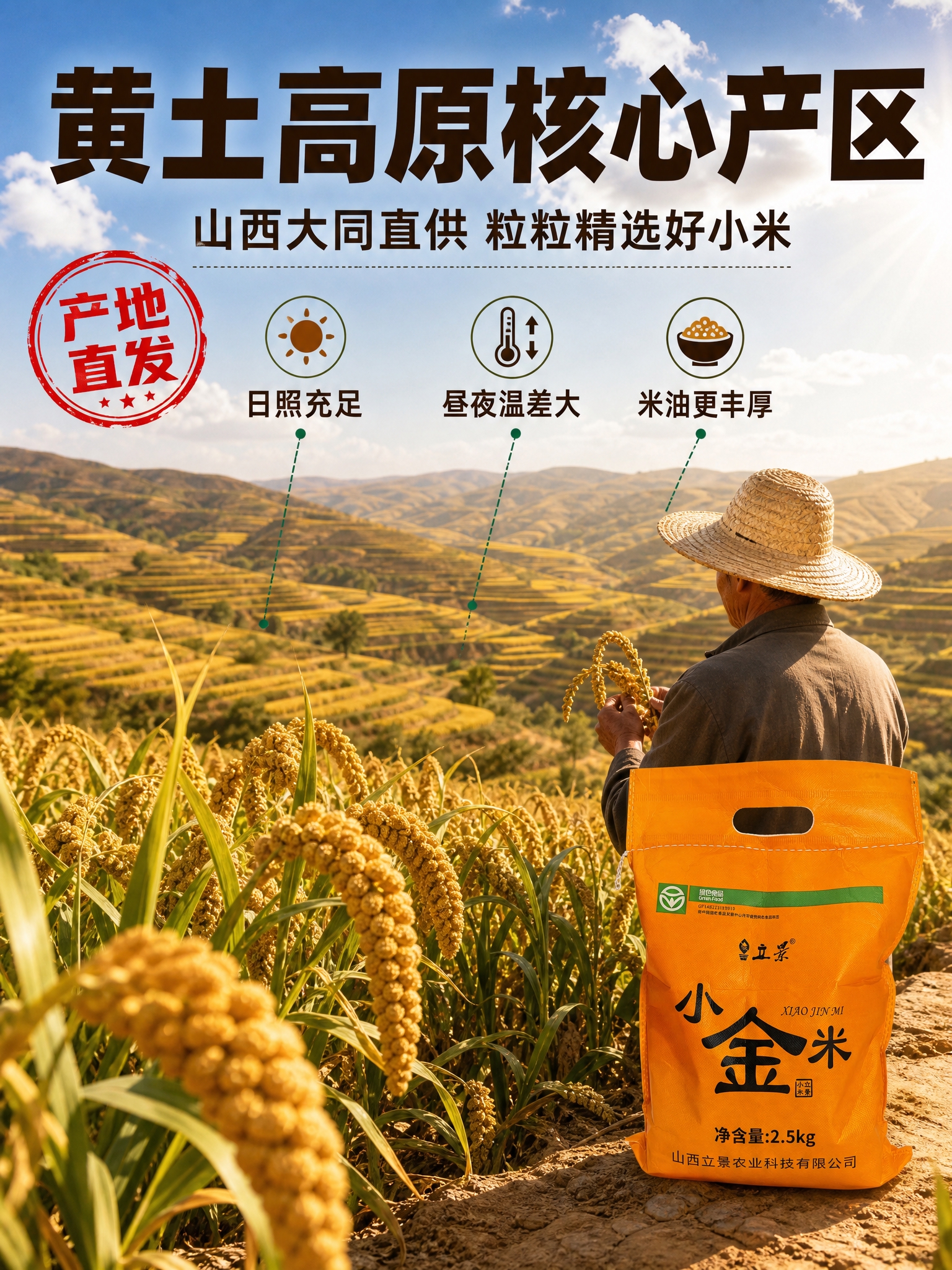 [商品] 使用【图1】立景小金米橙色包装袋正面；保留立景品牌l… - 图片创意预览