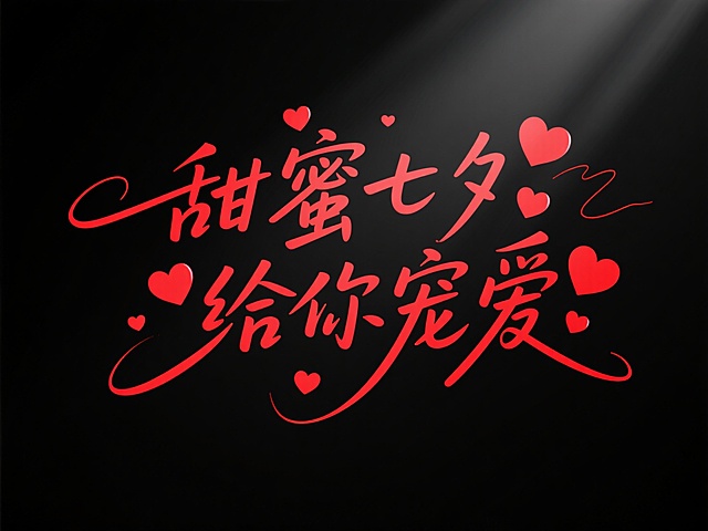 甜蜜七夕 给你宠爱