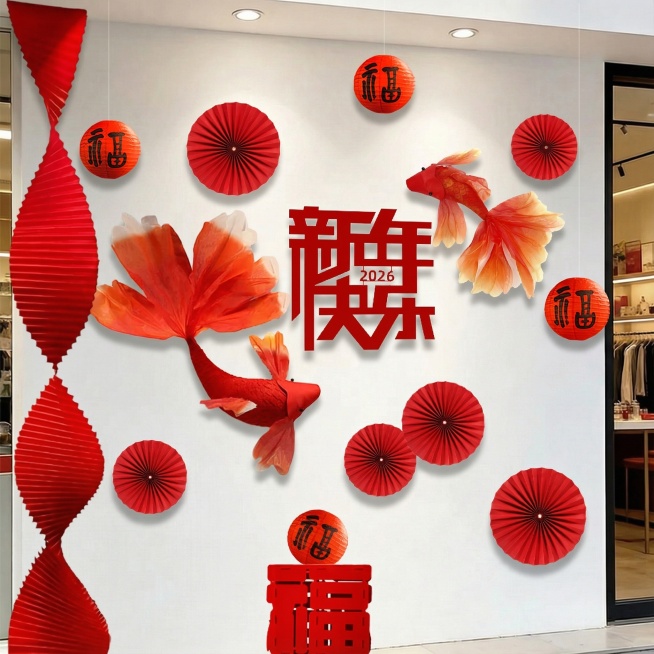 给墙上的主体与墙面接触处添加光影效果，使图片真实自然预览效果