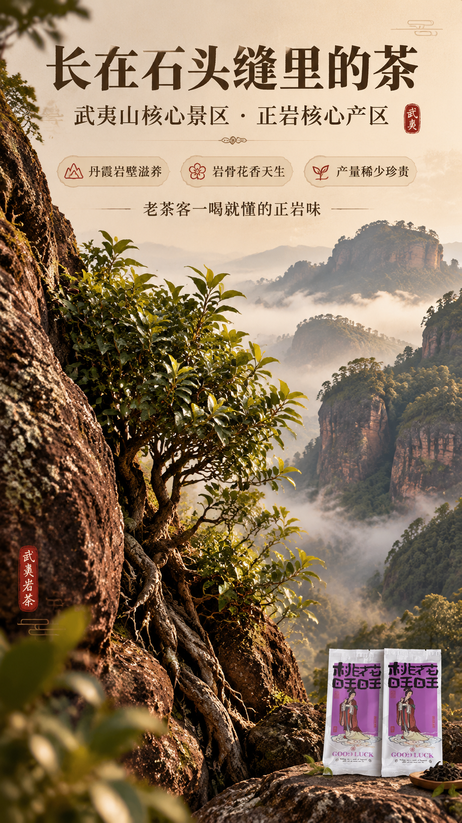 [商品] 使用【图1】武夷山正岩水仙独立小泡袋包装；保留包装全… - 图片创意预览