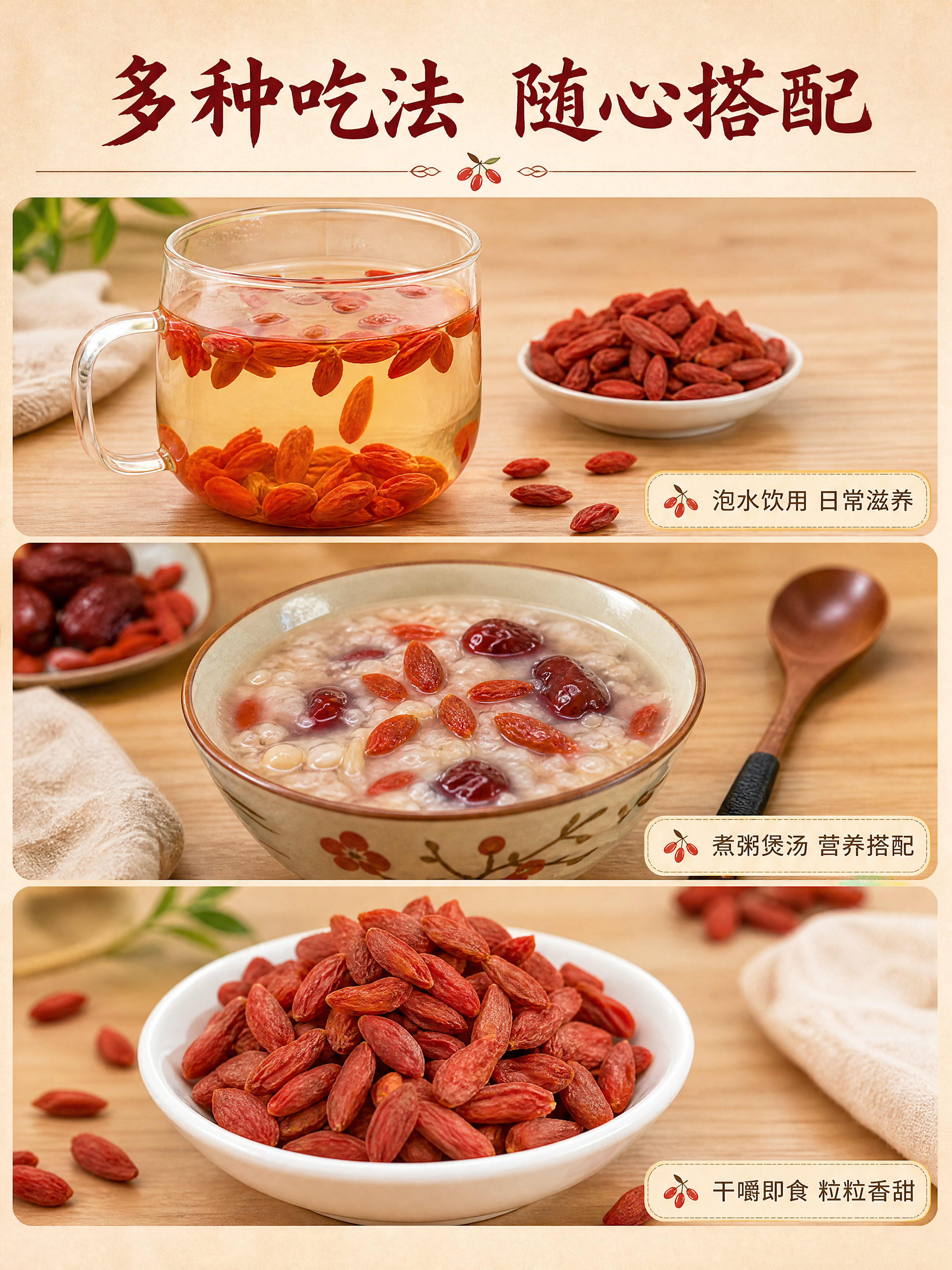 [商品] 使用【图1】红枸杞；保留枸杞的自然暗红色、干果形态、… - 图片创意预览