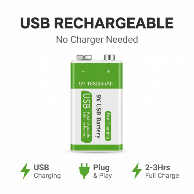 Keep the 9V battery entity unchanged from the original image, do not modify the battery itself. Crea预览效果