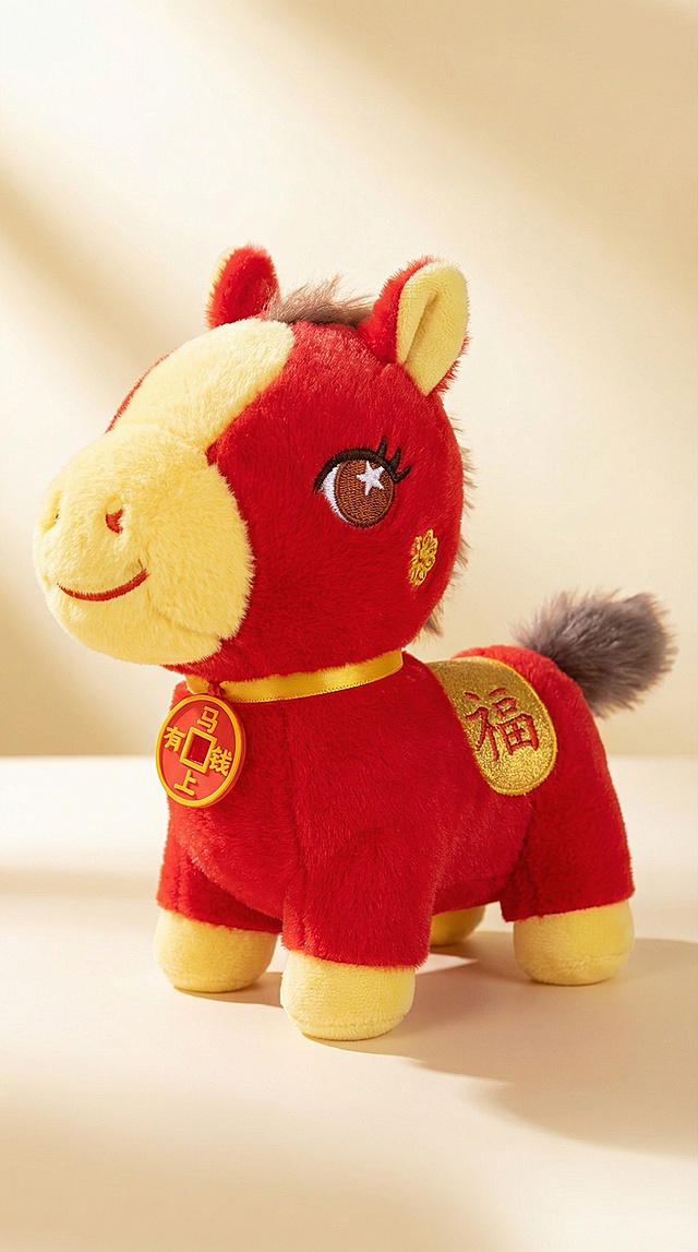 将图中马精修成商品主图