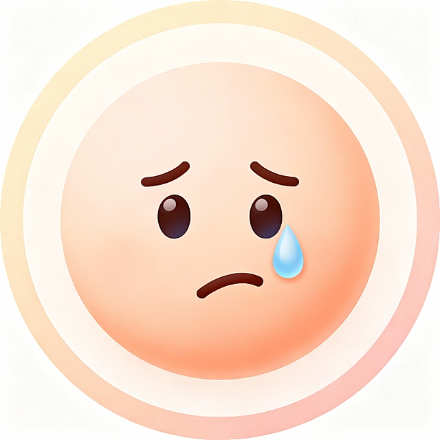 生成5张圆形边框脸部表情包图片