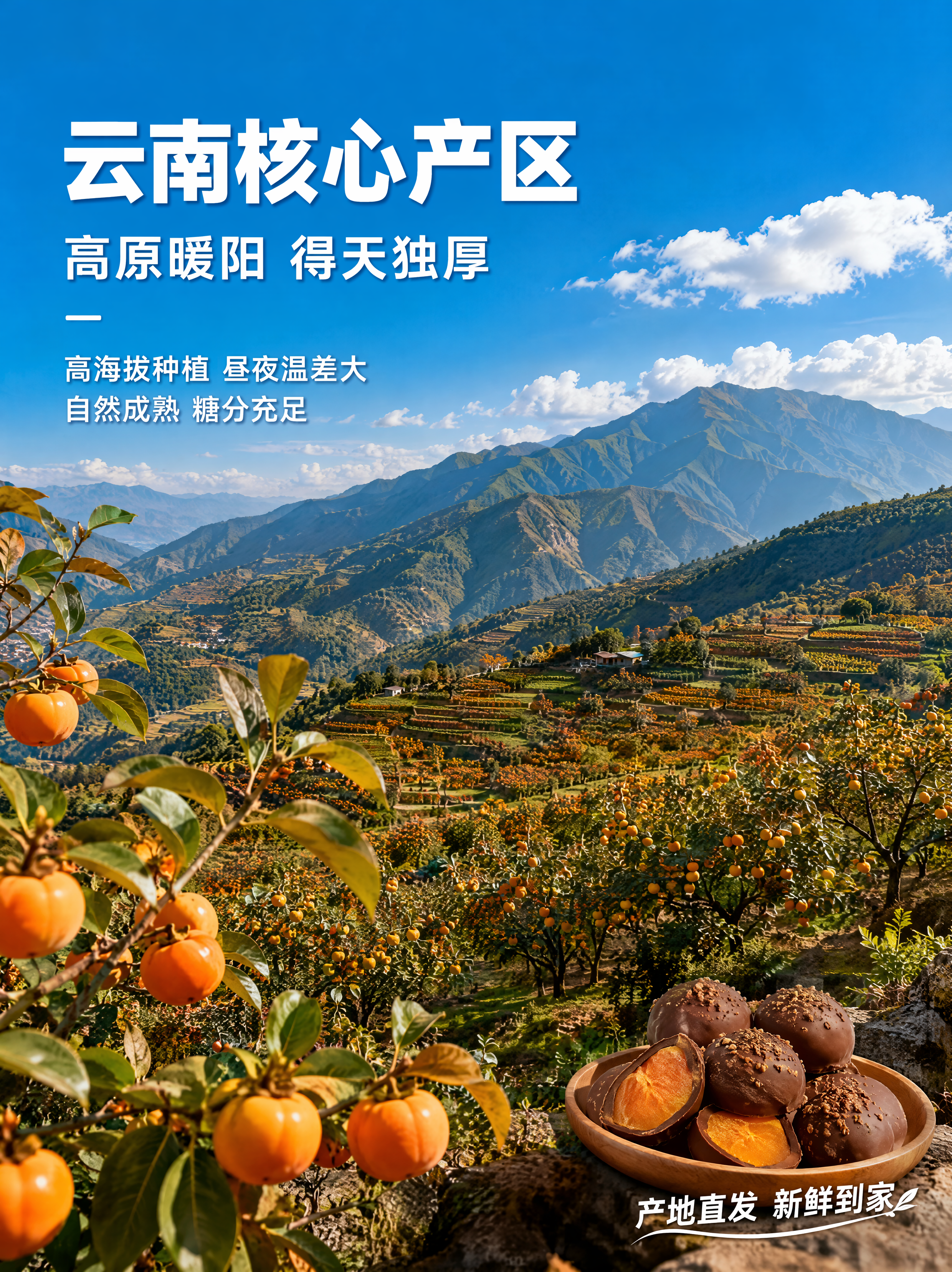 [第3张] 产地溯源-云南高原产区环境介绍。本张为产地专页，以… - 图片创意预览