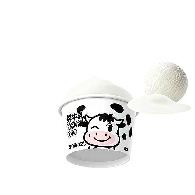 把酸奶盒改成白色