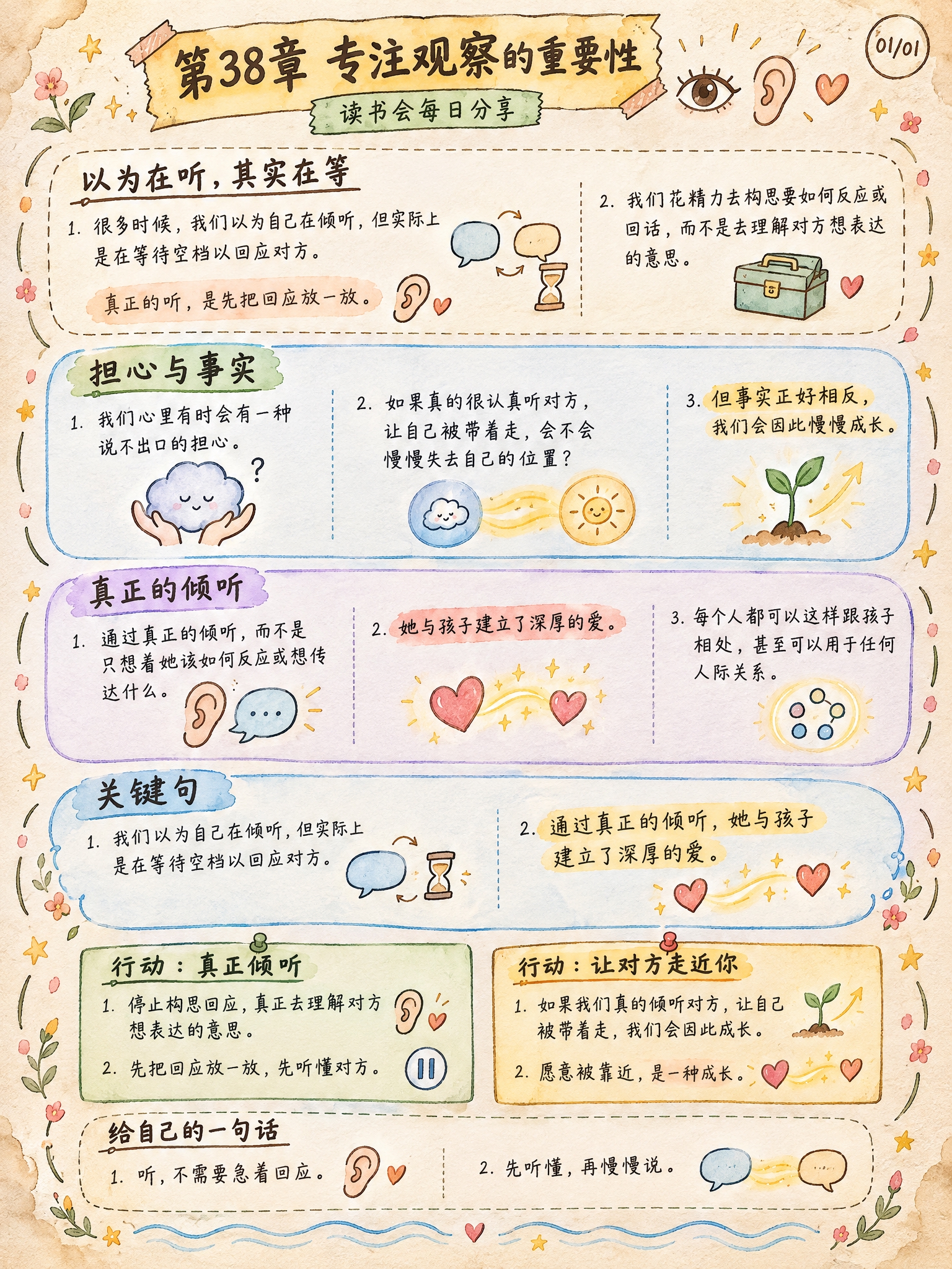 手绘涂鸦笔记(Sketchnote)风格，经典手账风，3:4竖… - 图片创意预览