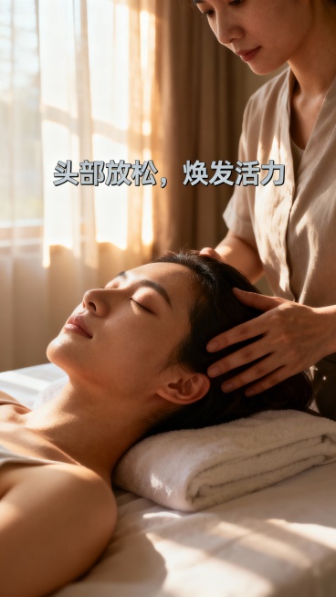 生成50张上门按摩的图片，图片可以加入一些文字预览效果