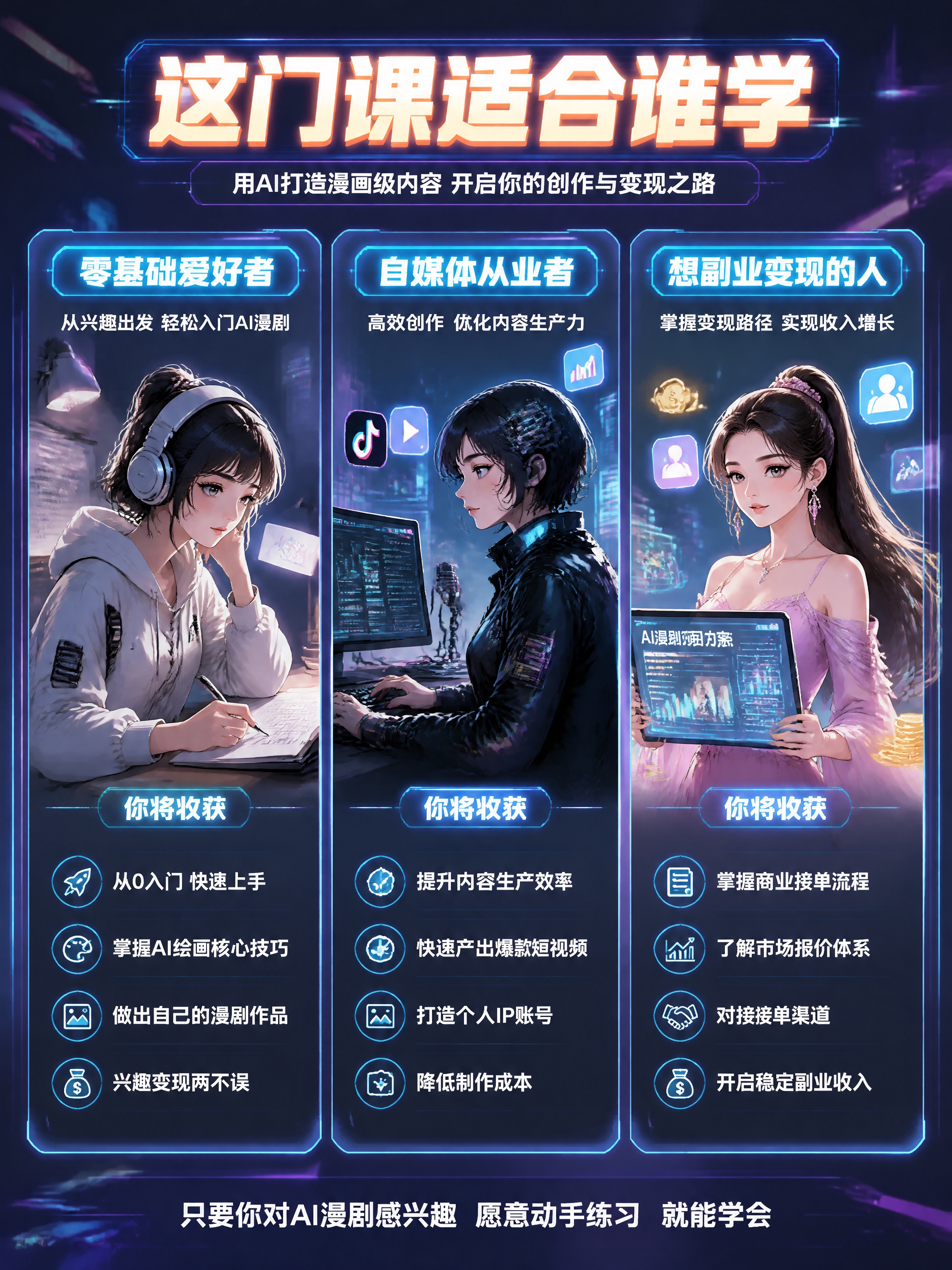 [商品] 使用AI漫剧角色素材；服务素材保护：保留角色风格，用… - 图片创意预览