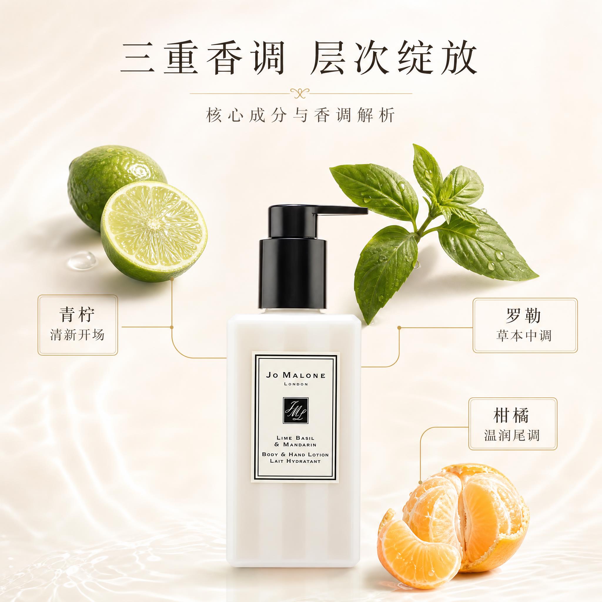 [主图-2] 核心成分与香调解析，成分环绕展示。 [统一基调]… - 图片创意预览
