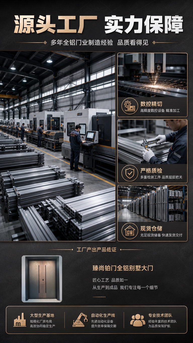 [商品] 使用【图1】臻尚铂门全铝别墅大门作为成品展示小图，放… - 图片创意预览