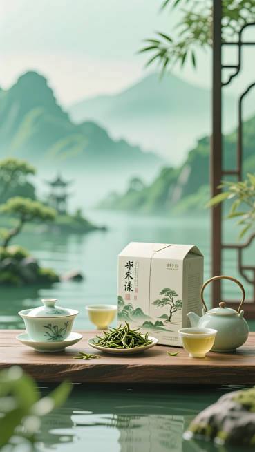 生成卖茶图片预览效果