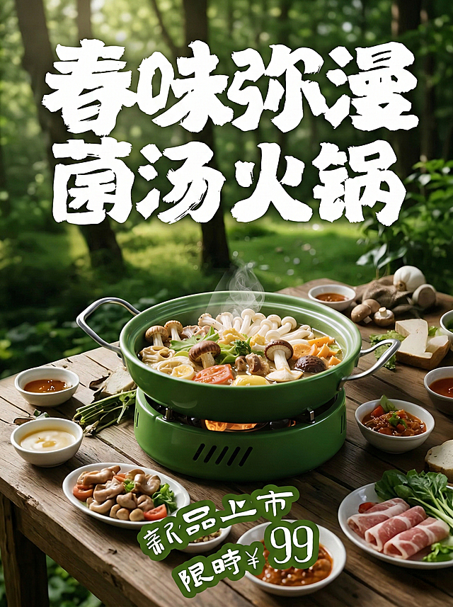 将元素组合生成一张有设计感的海报，标题为白色。图片比例3:4。