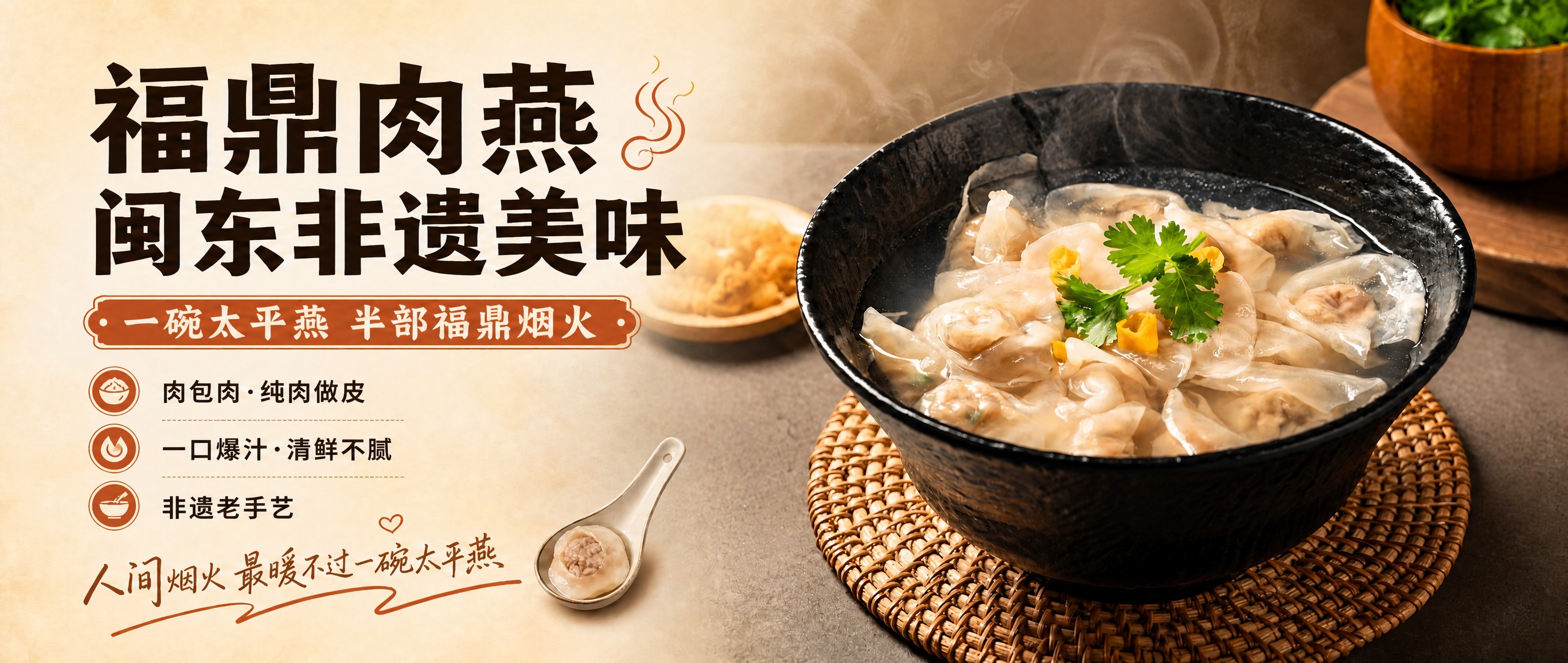 微信公众号首图海报，内容种草风格，写实商业美食摄影风，版式精美… - 图片创意预览