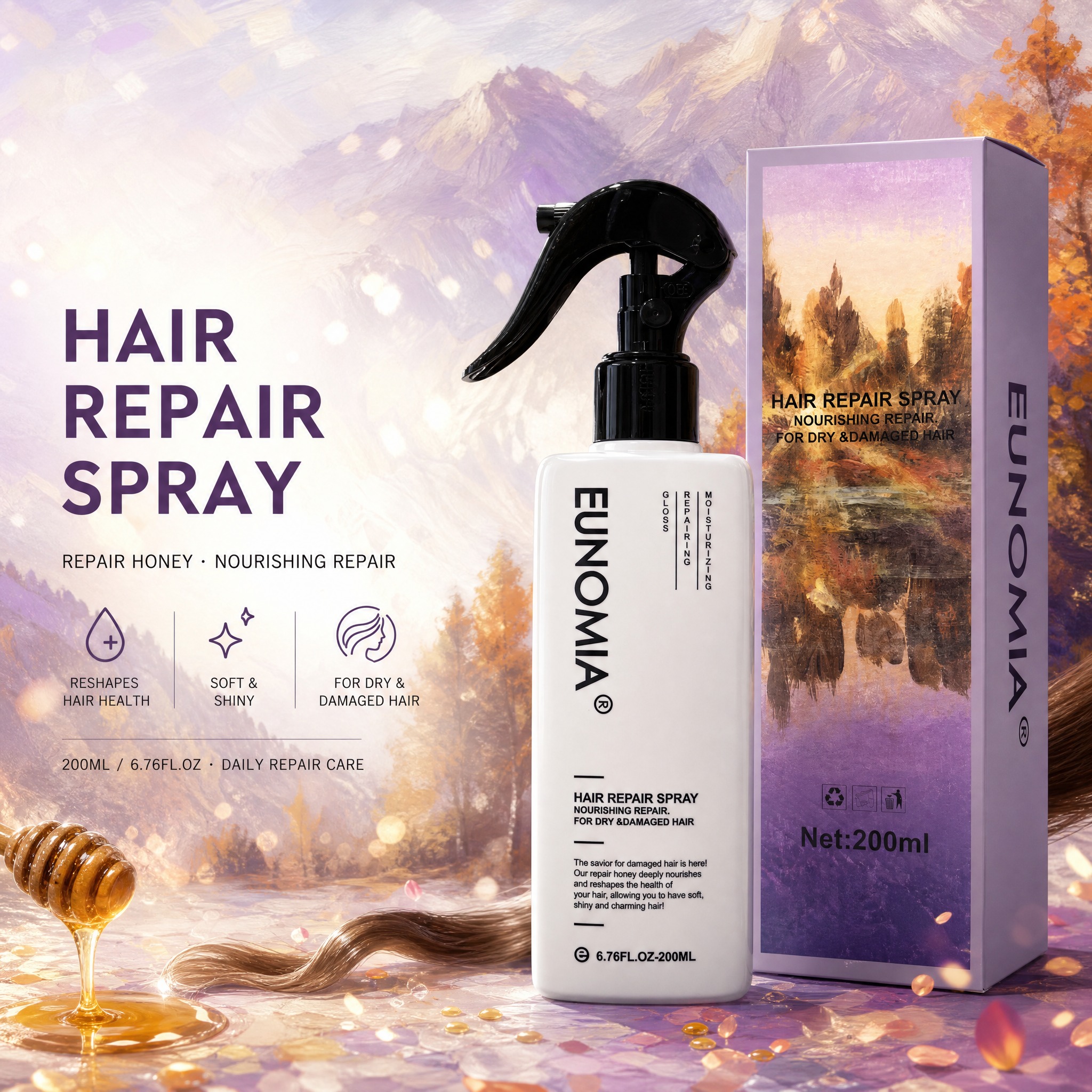 [宣传图-3] EUNOMIA Hair Repair Spr… - 图片创意预览
