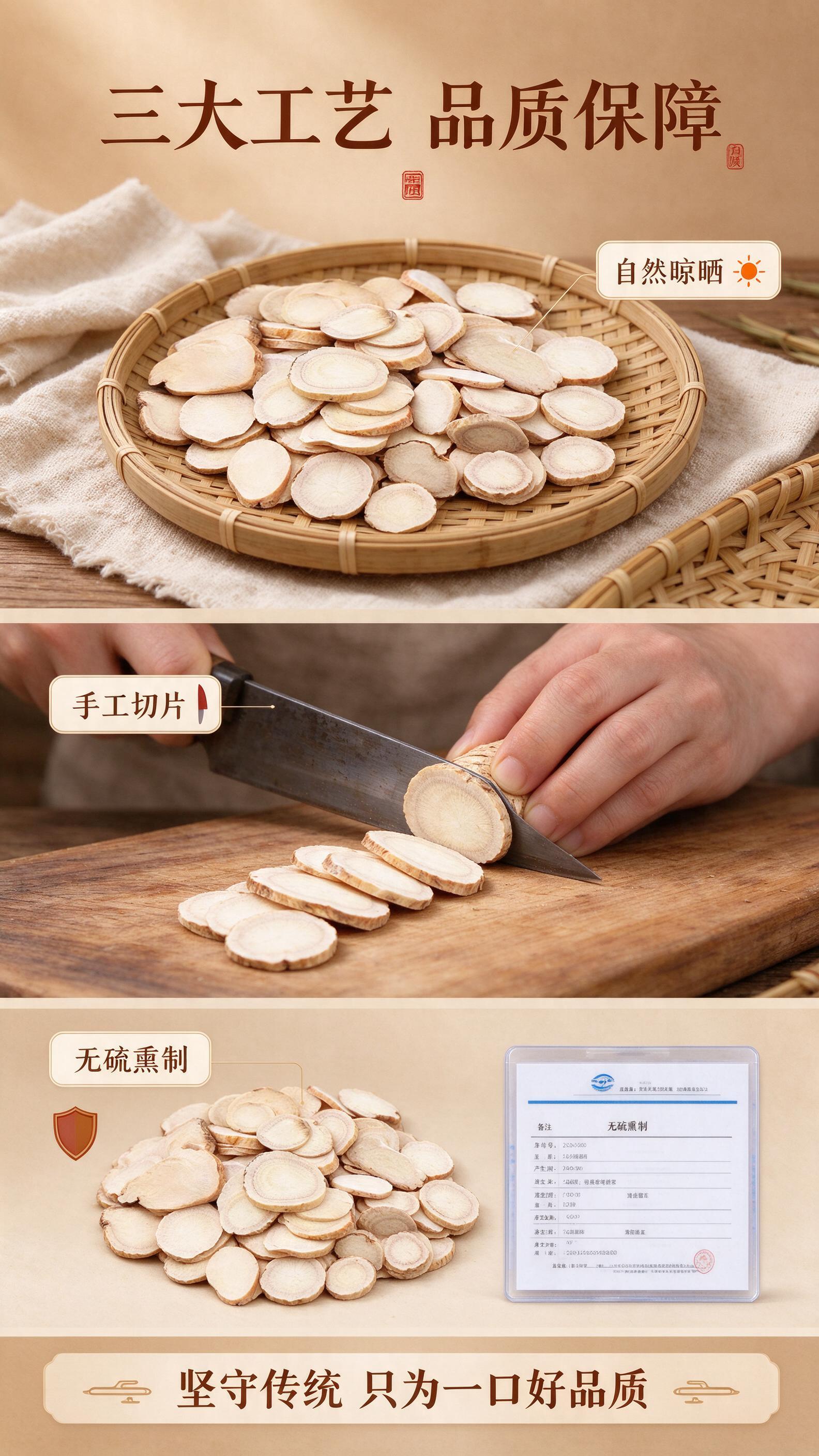 [商品] 使用【图1】白芍片；保留圆片状外形、浅米白至淡棕褐色… - 图片创意预览