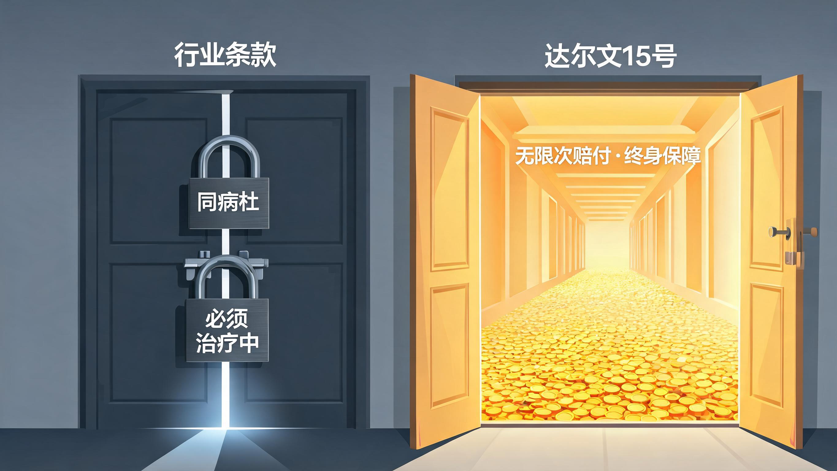 隐喻式现代扁平对比插画，冷暖对比配色，横版16:9。画面主体是… - 图片创意预览