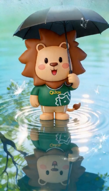 主角行走在雨中走的很慢，身旁急匆匆的人打着伞走过，看到很多透明发光的蝴蝶预览效果