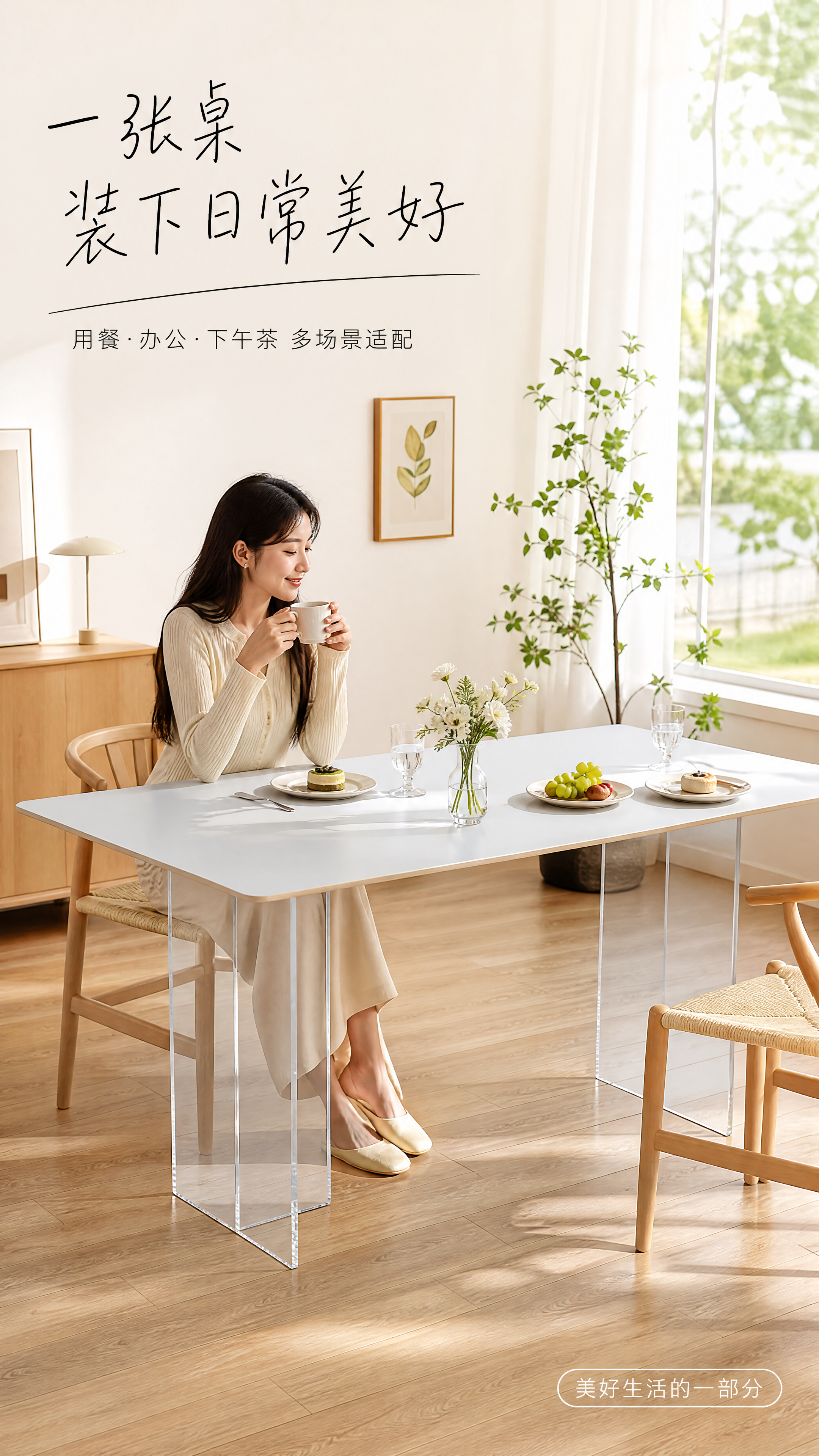 [第5张] 详情页场景体验页-餐厅用餐场景人物互动。本张使用【… - 图片创意预览