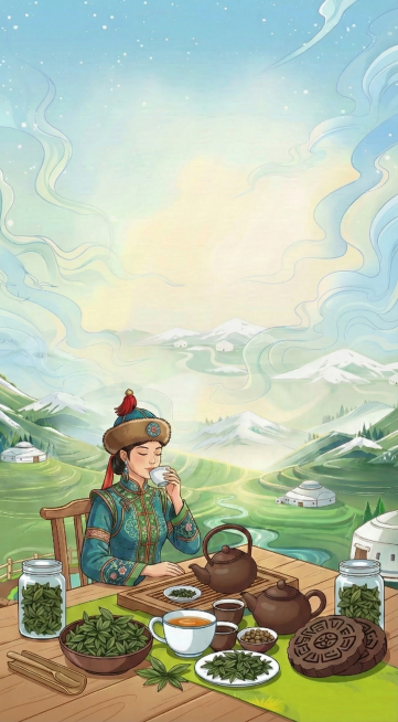 只保留最前面的喝茶女生，其他的两个人物去掉，空中的茶杯茶壶去掉预览效果