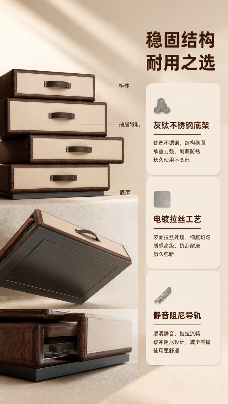 [商品] 使用【图1】DD-8829四斗柜/飞机柜；保留四层错… - 图片创意预览
