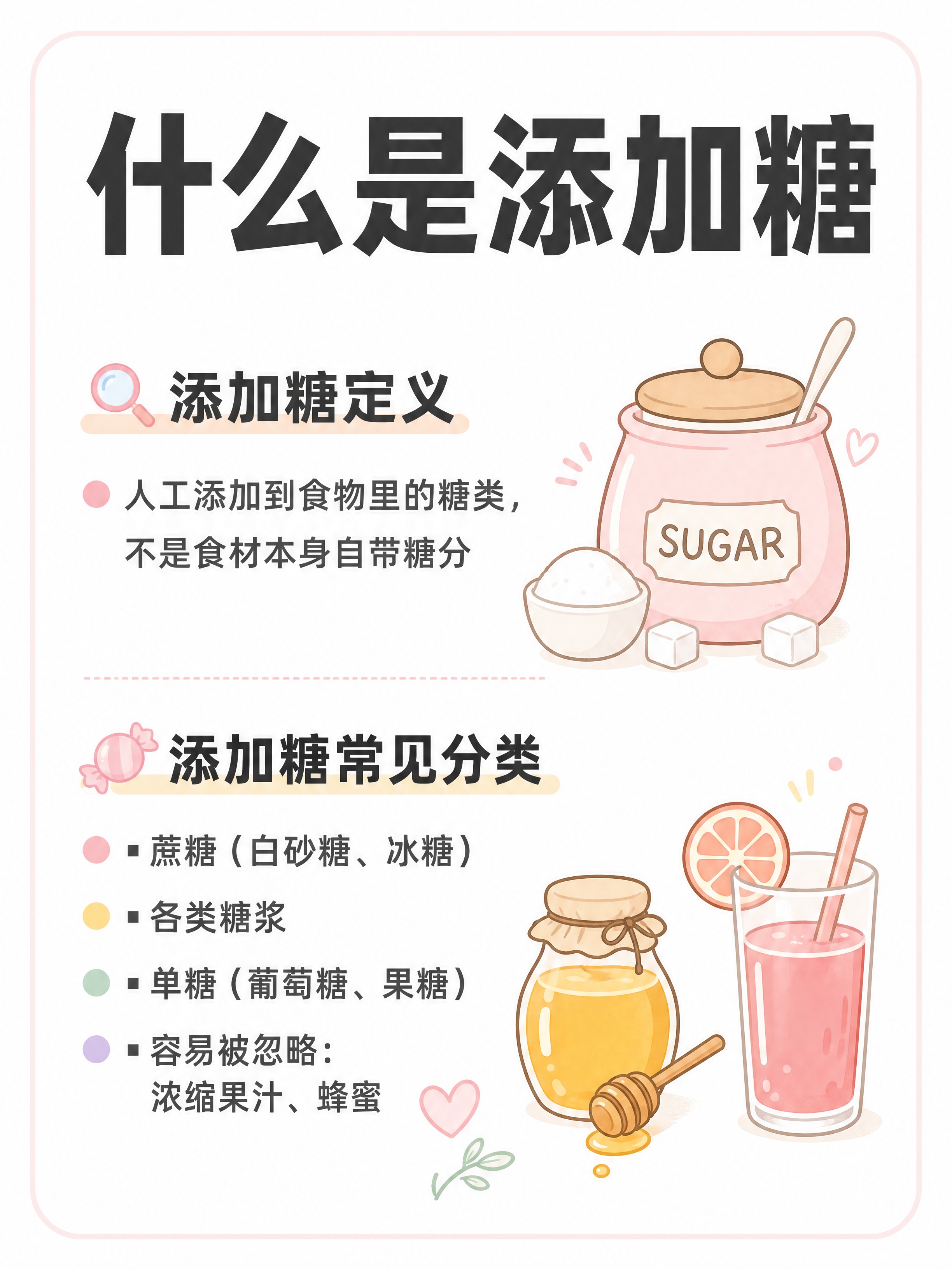 小红书营养学科普卡片内页，插图大字，ins清新简约扁平科普插画… - 图片创意预览