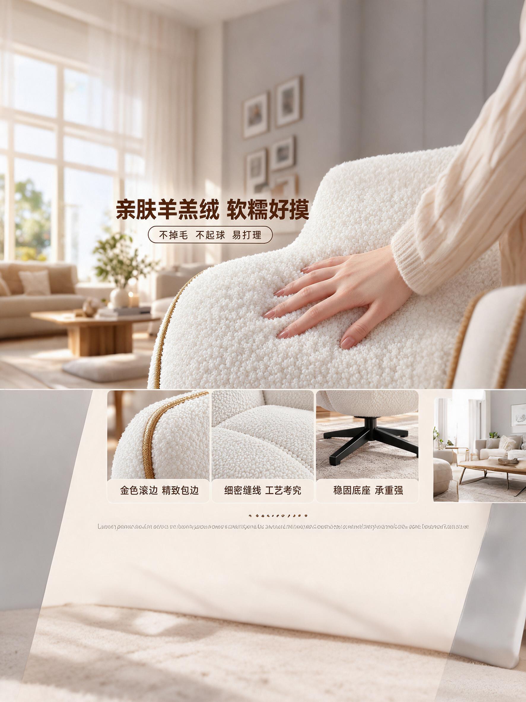 将图片调整为3:4竖版比例，上下方向自然延伸原图的家居客厅场景… - 图片创意预览