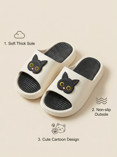 Keep the product appearance 100% consistent with the original image. It is an off-white thick-soled预览效果