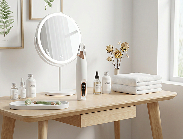 帮我制作这个黑头仪的场景图