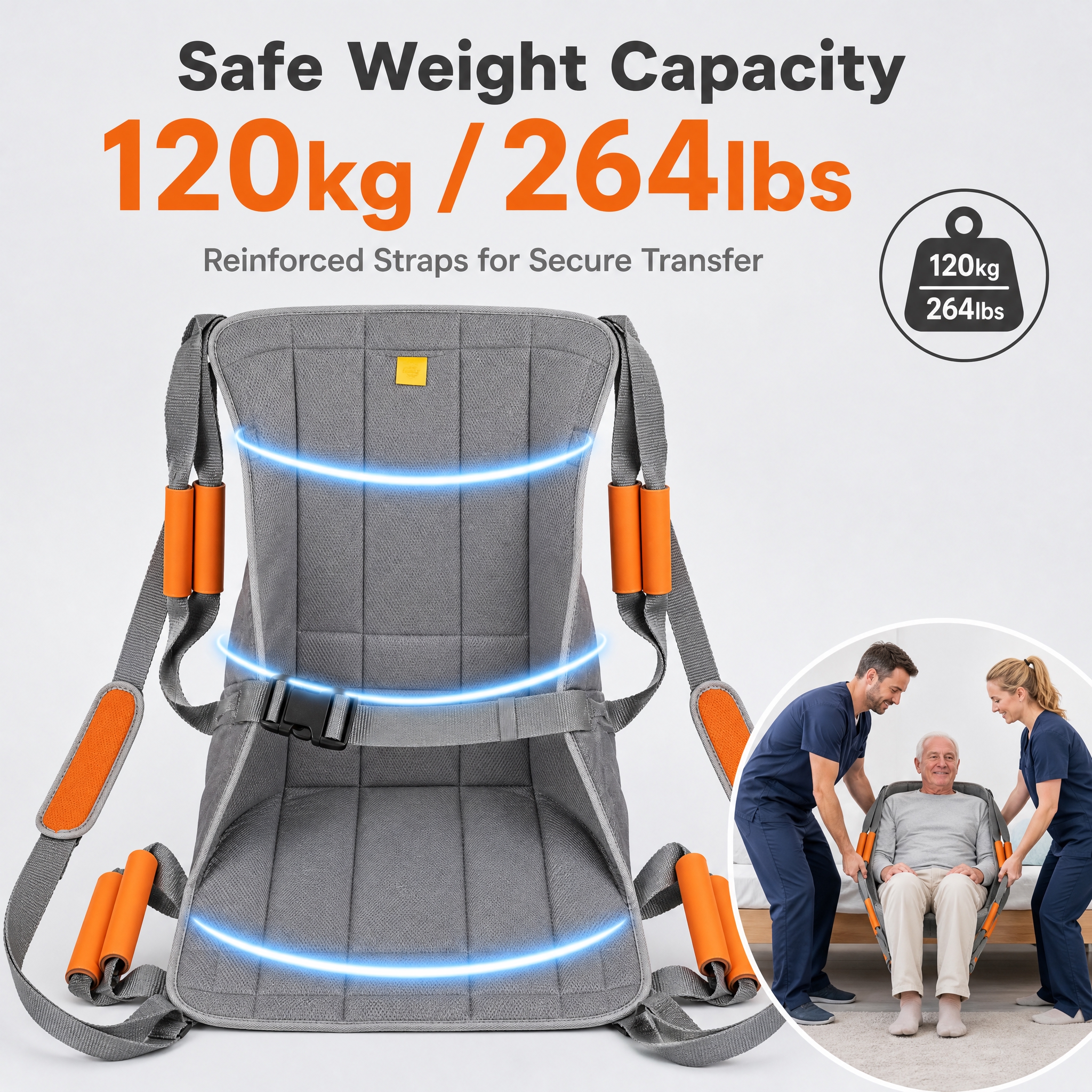 [主图-3] 承重能力展示，突出可承重120kg/240lbs… - 图片创意预览