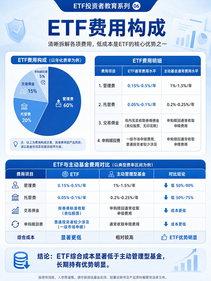 [商品] 无实物商品，为ETF投资者教育竖版长图，第6张：ET… - 图片创意预览