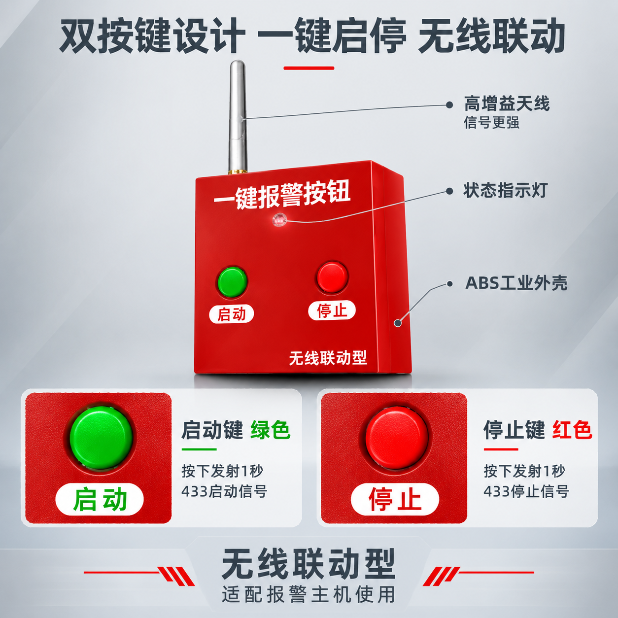 [主图-3] 产品细节与功能结构图，核心任务：放大展示按键、天… - 图片创意预览