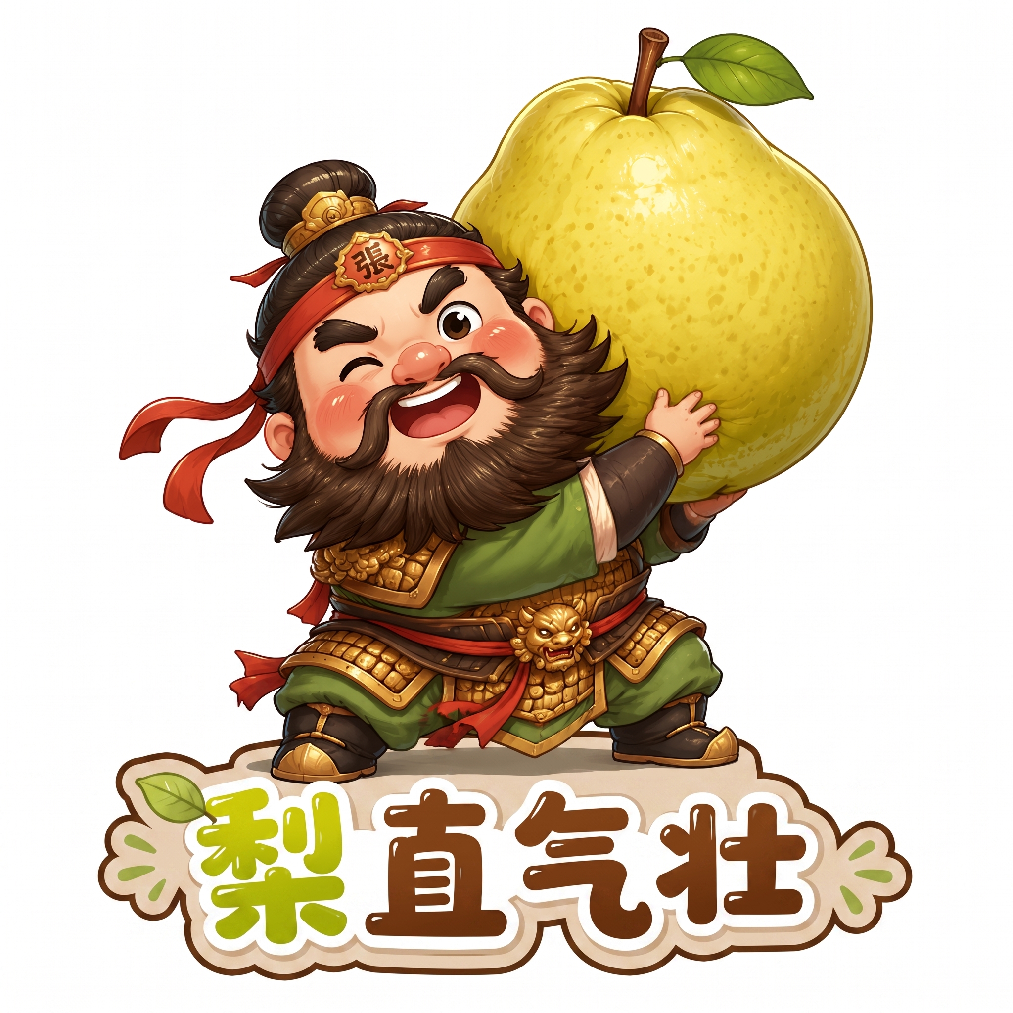 把梨直气壮的阴影字描边描全面，我好抠图 - 图片创意预览