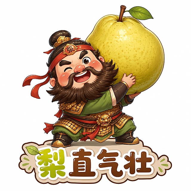 把梨直气壮的阴影字描边描全面，我好抠图