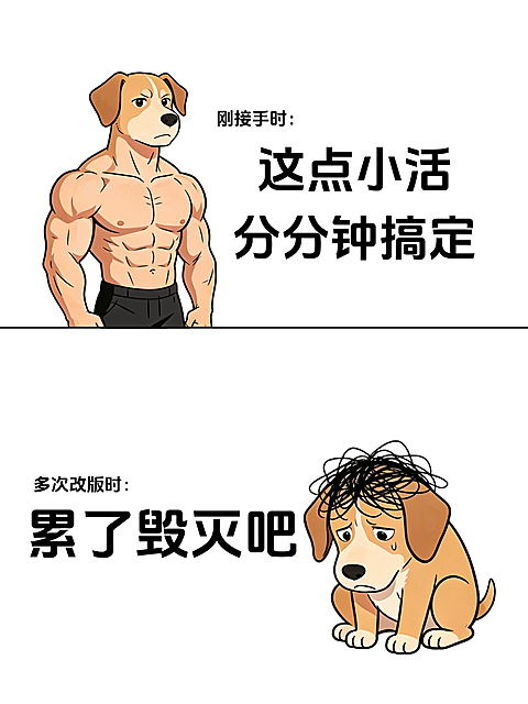 小红书打工人状态对比图封面
